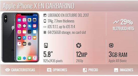 Iphone X Precio Argentina Caracteristicas Garbarino